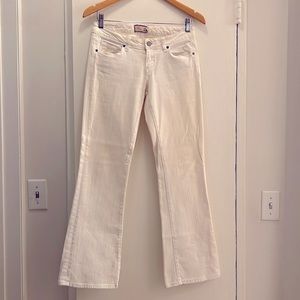 Paige bright white jeans size 26